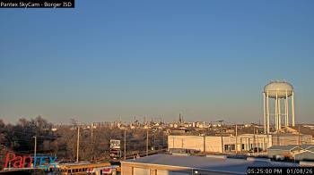Weather camera view of Borger ISD.