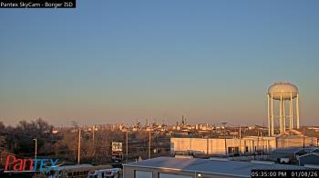 Weather camera view of Borger ISD.