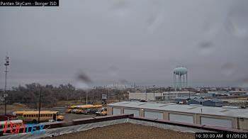 Weather camera view of Borger ISD.