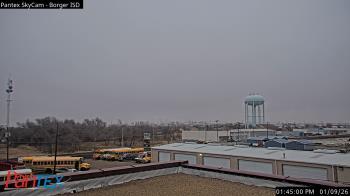 Weather camera view of Borger ISD.