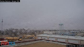 Weather camera view of Borger ISD.