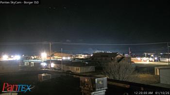 Weather camera view of Borger ISD.