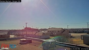 Weather camera view of Borger ISD.