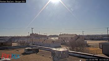 Weather camera view of Borger ISD.