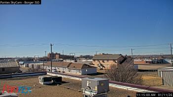 Weather camera view of Borger ISD.