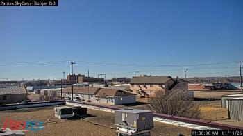 Weather camera view of Borger ISD.