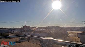 Weather camera view of Borger ISD.