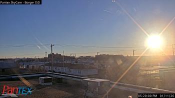 Weather camera view of Borger ISD.