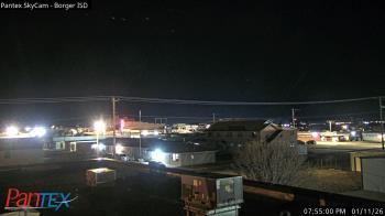 Weather camera view of Borger ISD.
