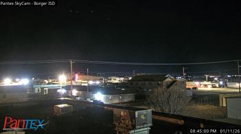 Weather camera view of Borger ISD.