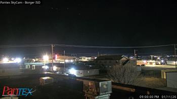 Weather camera view of Borger ISD.