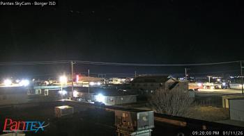 Weather camera view of Borger ISD.