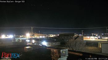 Weather camera view of Borger ISD.