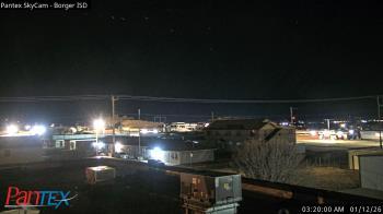Weather camera view of Borger ISD.