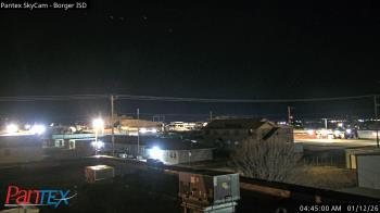Weather camera view of Borger ISD.