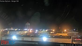 Weather camera view of Borger ISD.
