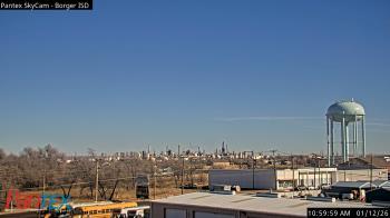 Weather camera view of Borger ISD.