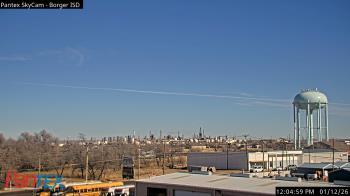 Weather camera view of Borger ISD.