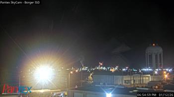 Weather camera view of Borger ISD.
