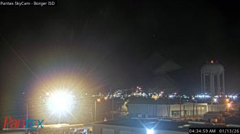 Weather camera view of Borger ISD.