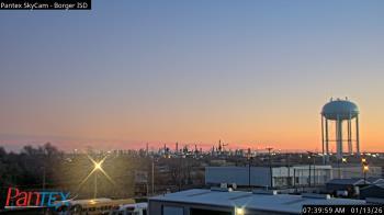 Weather camera view of Borger ISD.