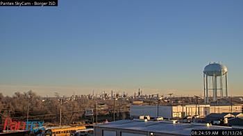 Weather camera view of Borger ISD.