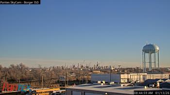 Weather camera view of Borger ISD.