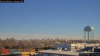 Weather camera view of Borger ISD.