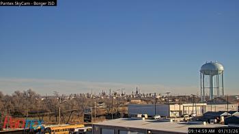 Weather camera view of Borger ISD.