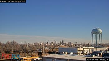 Weather camera view of Borger ISD.