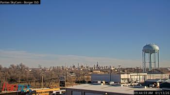 Weather camera view of Borger ISD.