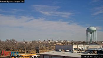Weather camera view of Borger ISD.