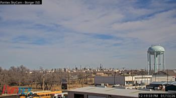 Weather camera view of Borger ISD.