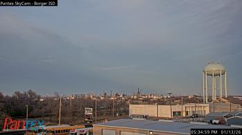 Weather camera view of Borger ISD.