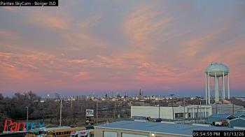 Weather camera view of Borger ISD.