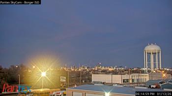 Weather camera view of Borger ISD.