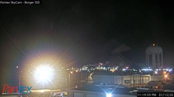 Weather camera view of Borger ISD.