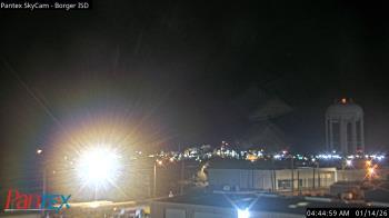 Weather camera view of Borger ISD.