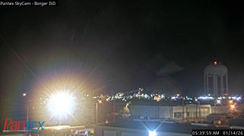 Weather camera view of Borger ISD.