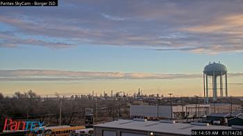 Weather camera view of Borger ISD.