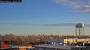 Weather camera view of Borger ISD.
