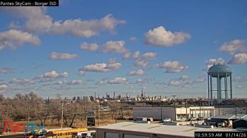 Weather camera view of Borger ISD.