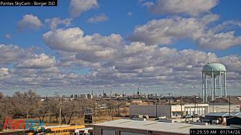 Weather camera view of Borger ISD.