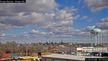 Weather camera view of Borger ISD.