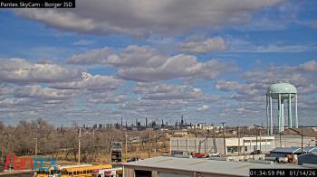 Weather camera view of Borger ISD.