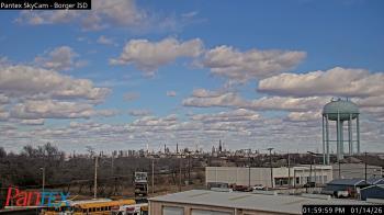 Weather camera view of Borger ISD.