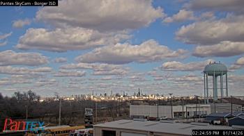 Weather camera view of Borger ISD.