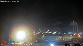 Weather camera view of Borger ISD.