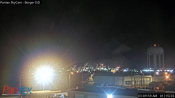 Weather camera view of Borger ISD.