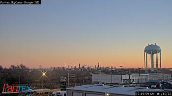 Weather camera view of Borger ISD.
